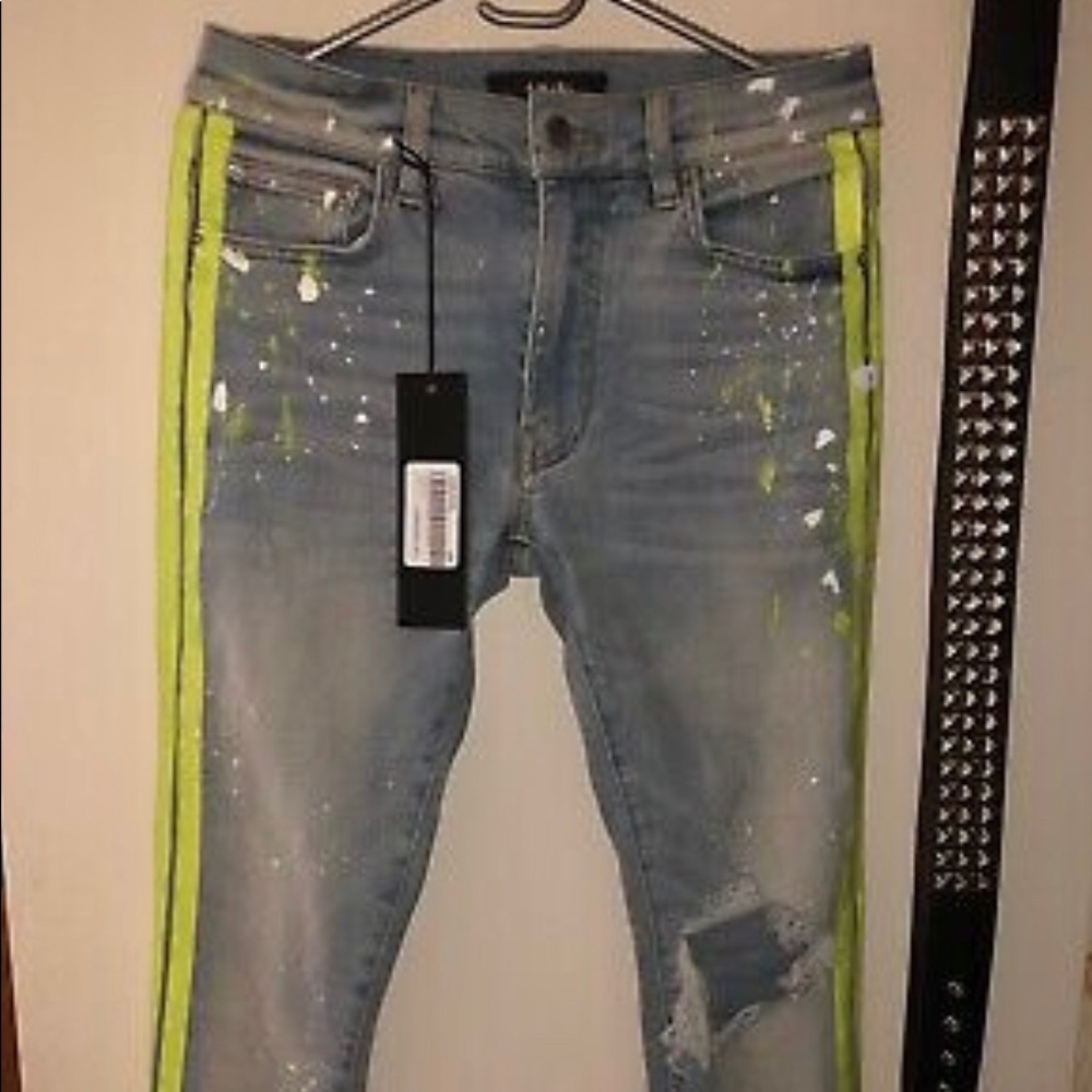 Mike Amiri track jeans